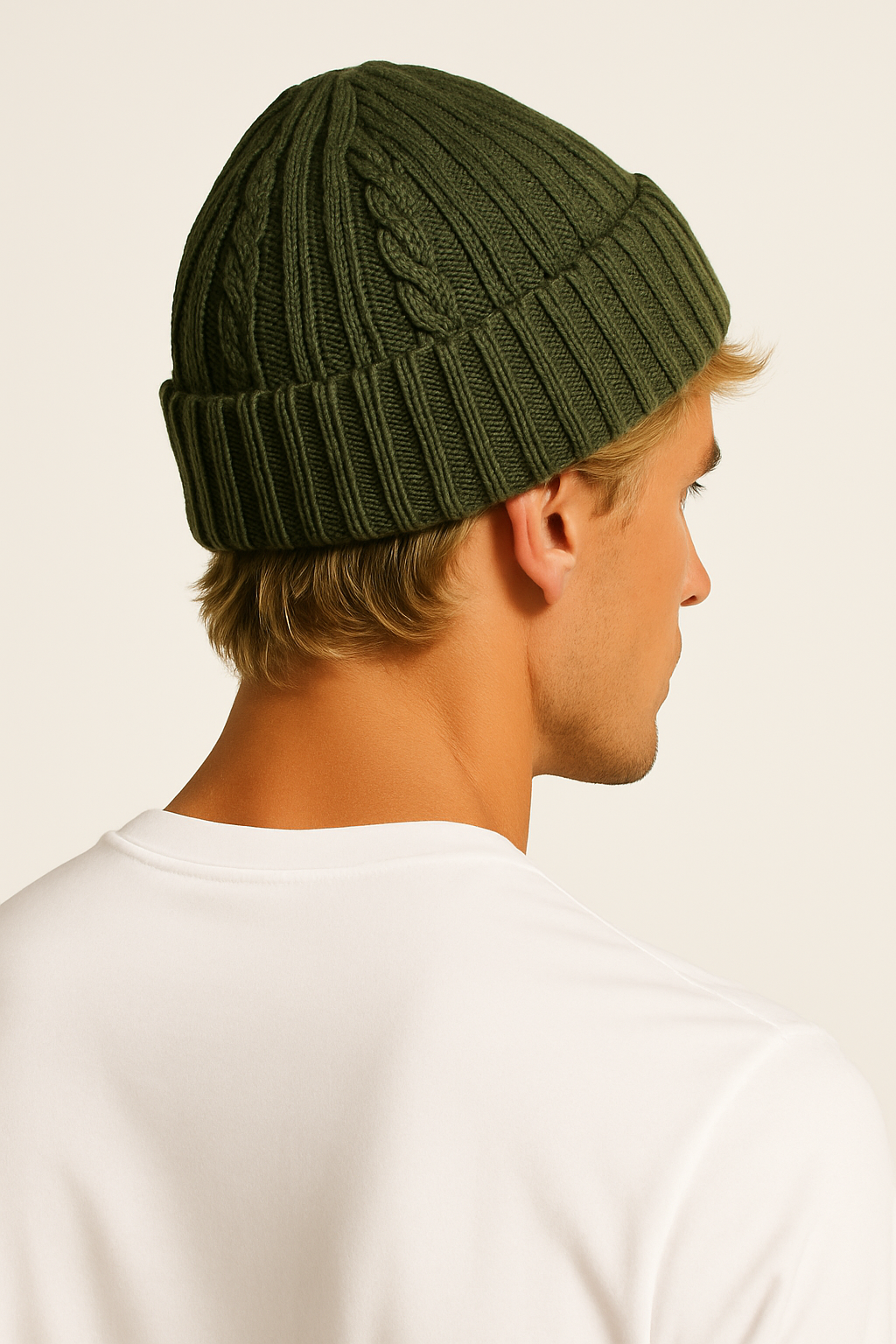 JBay Waves Surf Knit Beanie – Forest Green